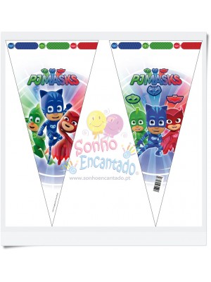 Saco Prenda Cone (Triangular) PJ Masks